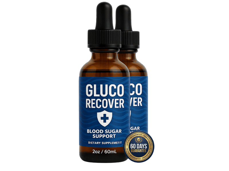 GlucoRecover 2 bottles package